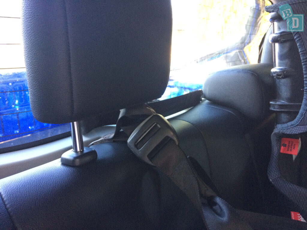 Toyota HiLux top tether anchorages