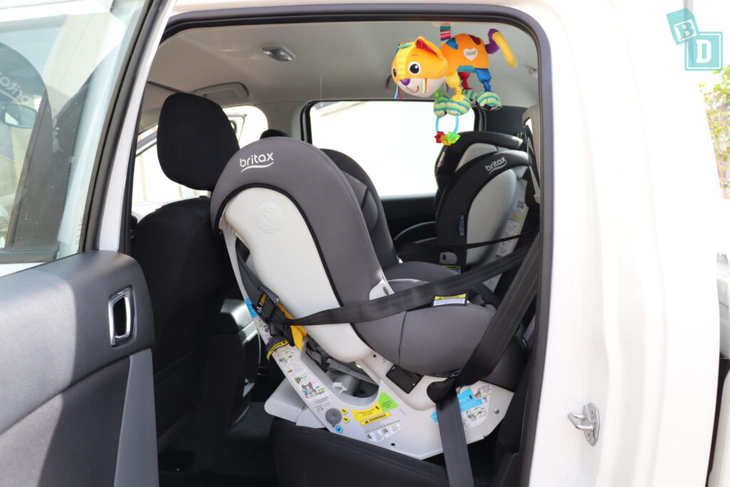 Ute Is The Easiest To Fit Child Seats, Can You Put Car Seat In Extra Cab