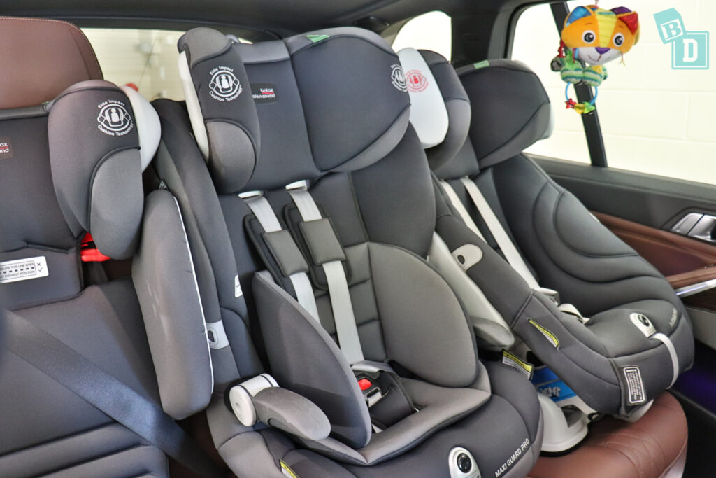 The best cars that fit three car seats