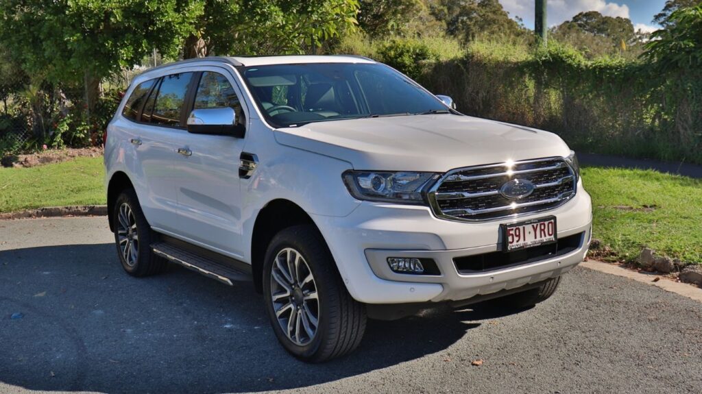 Ford Everest can take five child seats