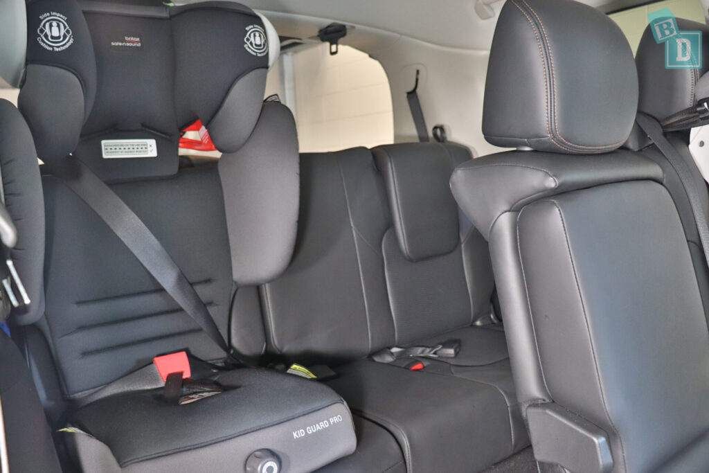 Nissan 2020 Patrol child seats