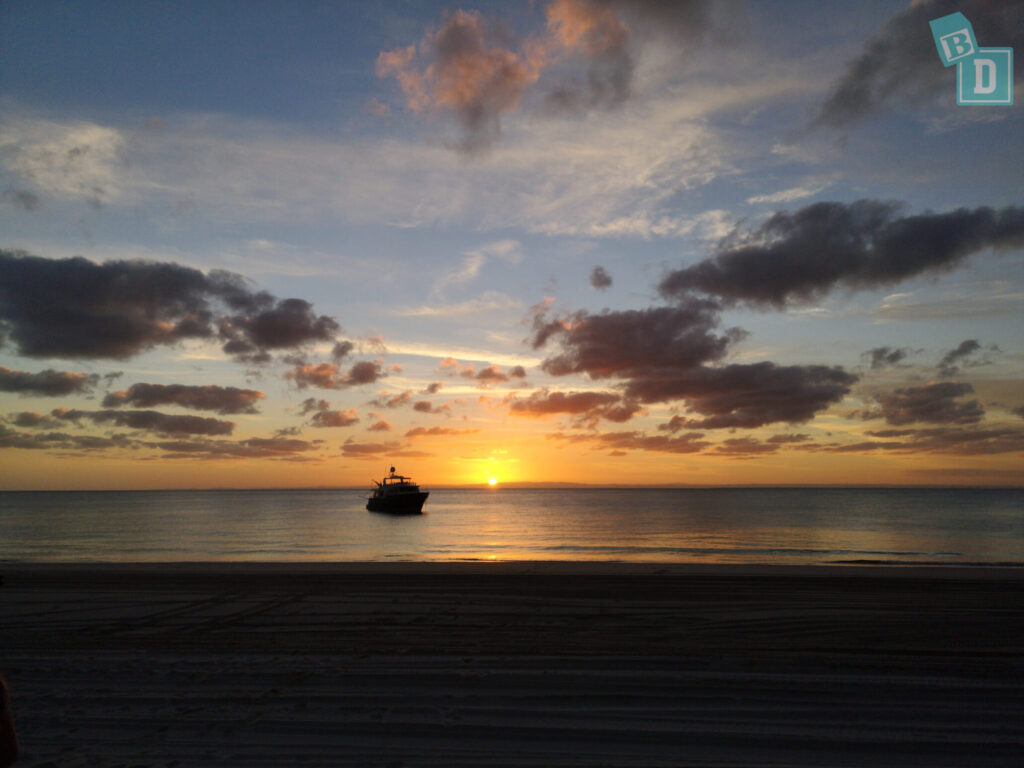 Moreton Island sunset