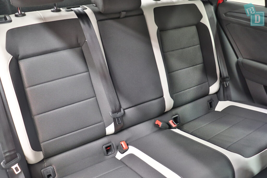 2021 Volkswagen T-Roc Sportline ISOFIX child seat anchorages in the second row
