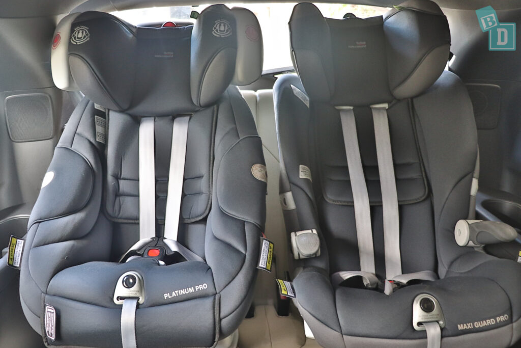 Child Car seats in CX-9 Captain's Chairs?