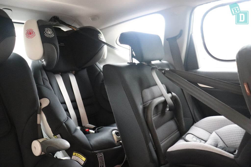 2021 Honda CR-V top tether child seat anchorages in the second row