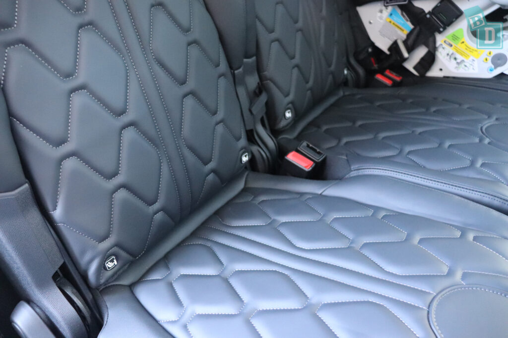 2021 Peugeot 5008 ISOFIX child seat anchorages in the second row