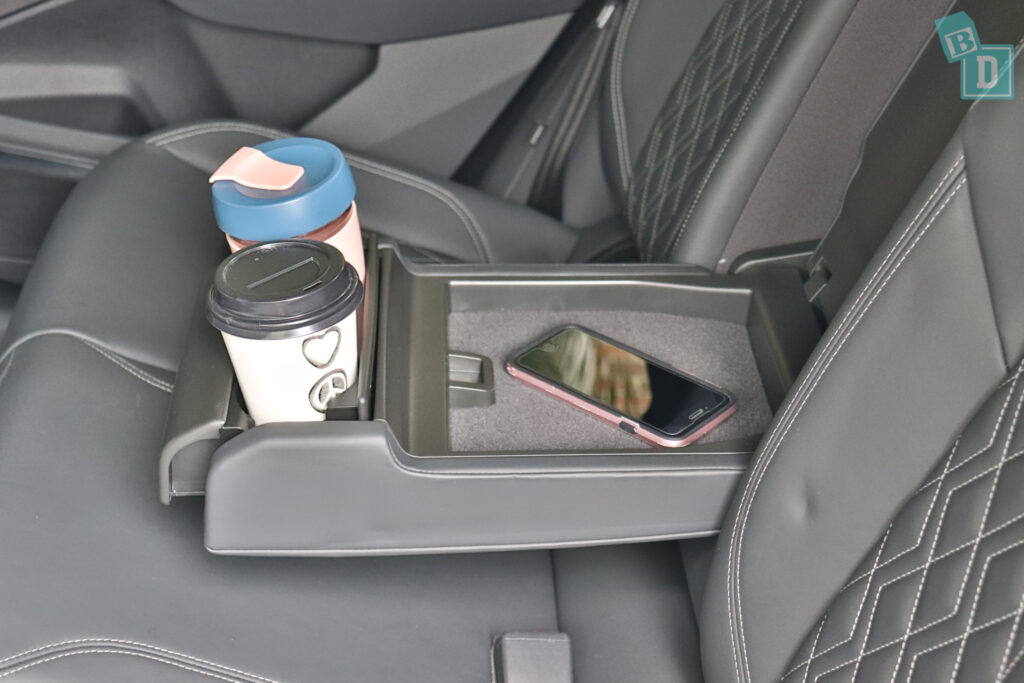 Car Front Door Storage Box Compatible with Audi Q4 E-Tron Car Front Side  Door Handle Storage Box Organizer Tray Door Armrest Organizer Handle Pocket