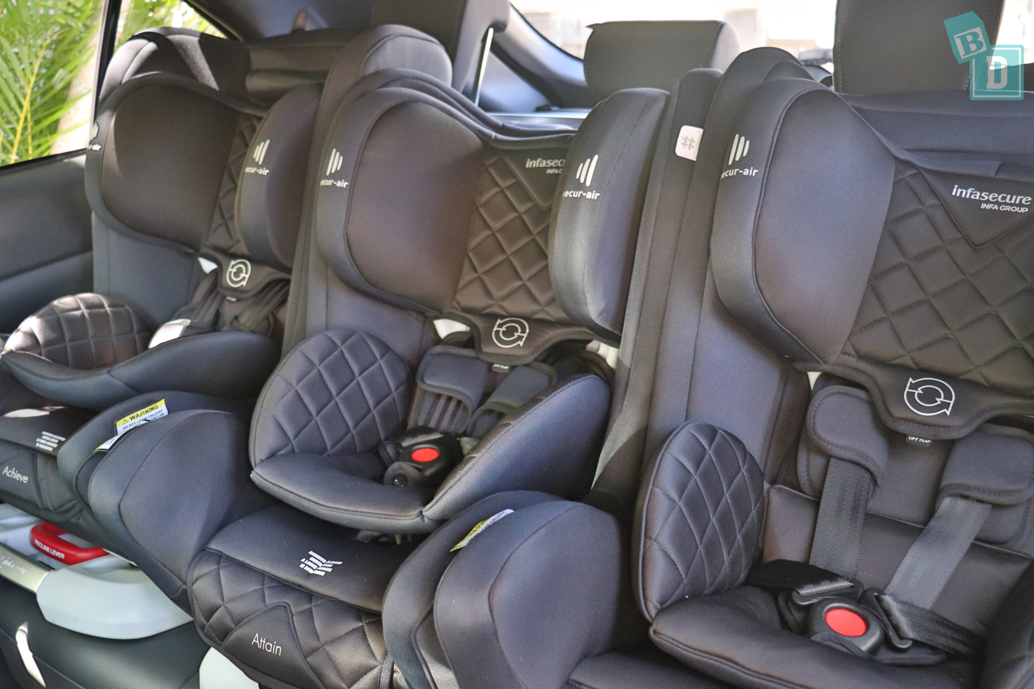Which 5 Seat Cars Will Fit 3 Child Seats Across The Back Row Babydrive - Best Baby Car Seat Australia 2021