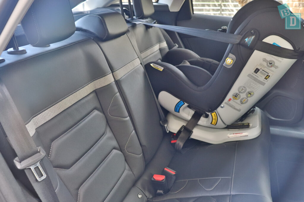 2022 Citroen C4 ISOFIX child seat anchorages in the second row