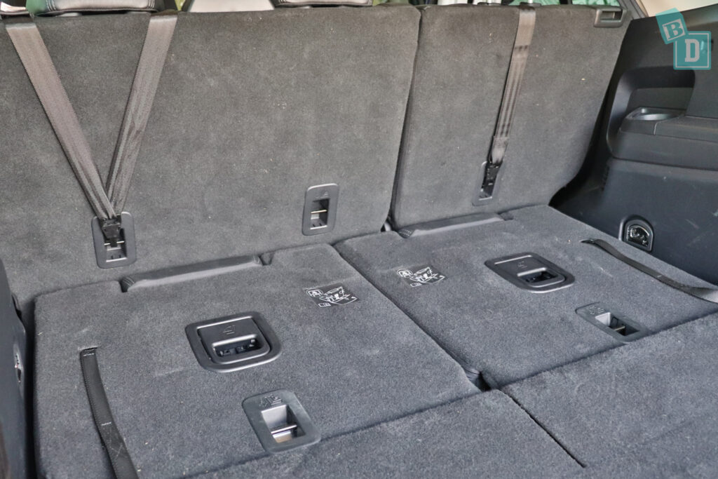 2021 Ford Everest Trend 4WD top tether child seat anchorages in the second row