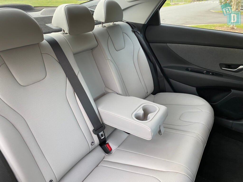 2021 Hyundai i30 Sedan N Line Premium ISOFIX child seat anchorages in the back