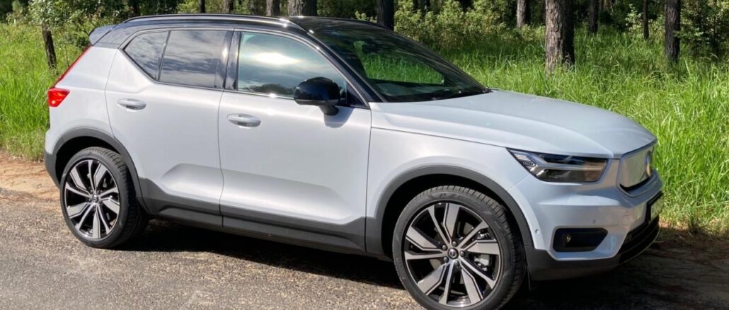 2022 Volvo XC40 Recharge pure electric
