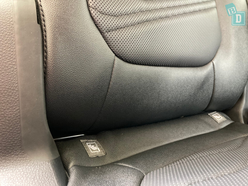 2023 Ford Everest Trend 4x4 ISOFIX child seat anchorages in the second row