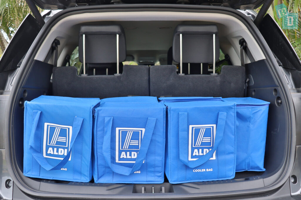 2023 Ford Everest Trend 4x4 boot space for shopping with all three rows in use