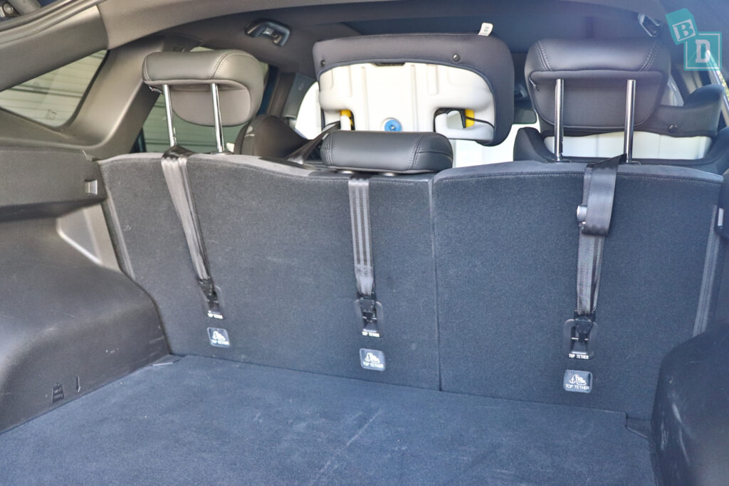 2023 Haval H6 GT top tether child seat anchorages in the second row 