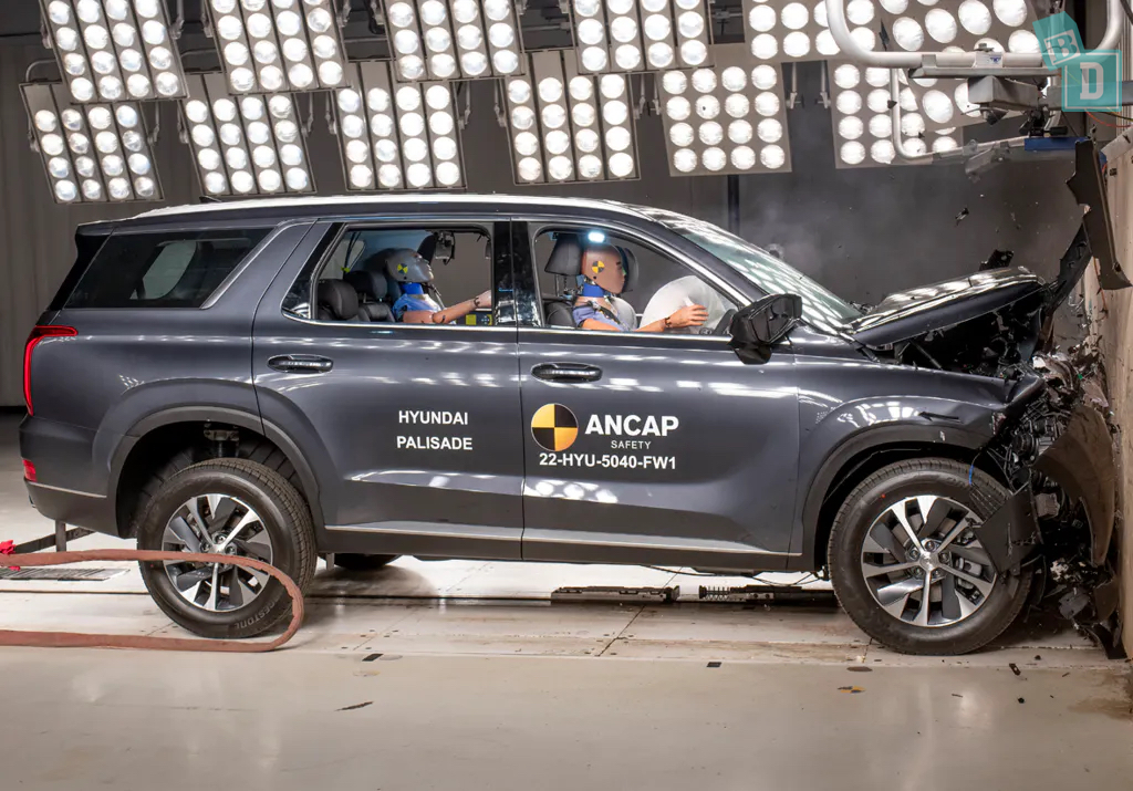 Hyundai Palisade ANCAP crash test