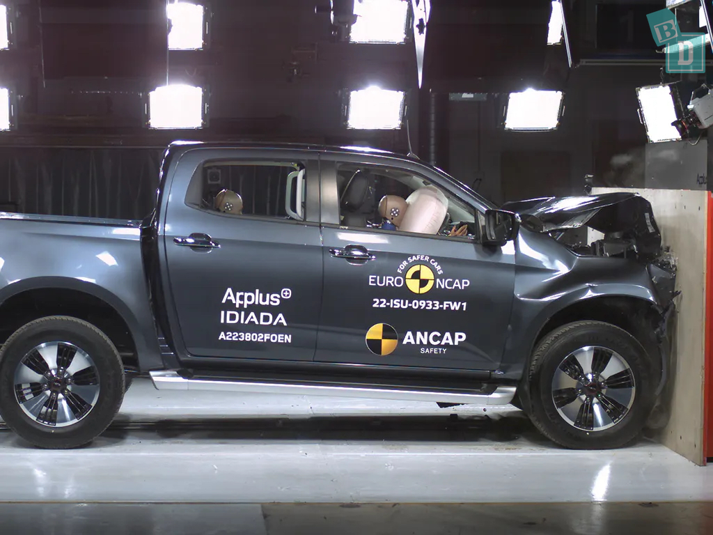 Isuzu D-Max Crash Test by ANCAP shows it is one of the safest dual cab utes