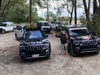 Mahindra Adventure tour beach driving on Mulgumpin