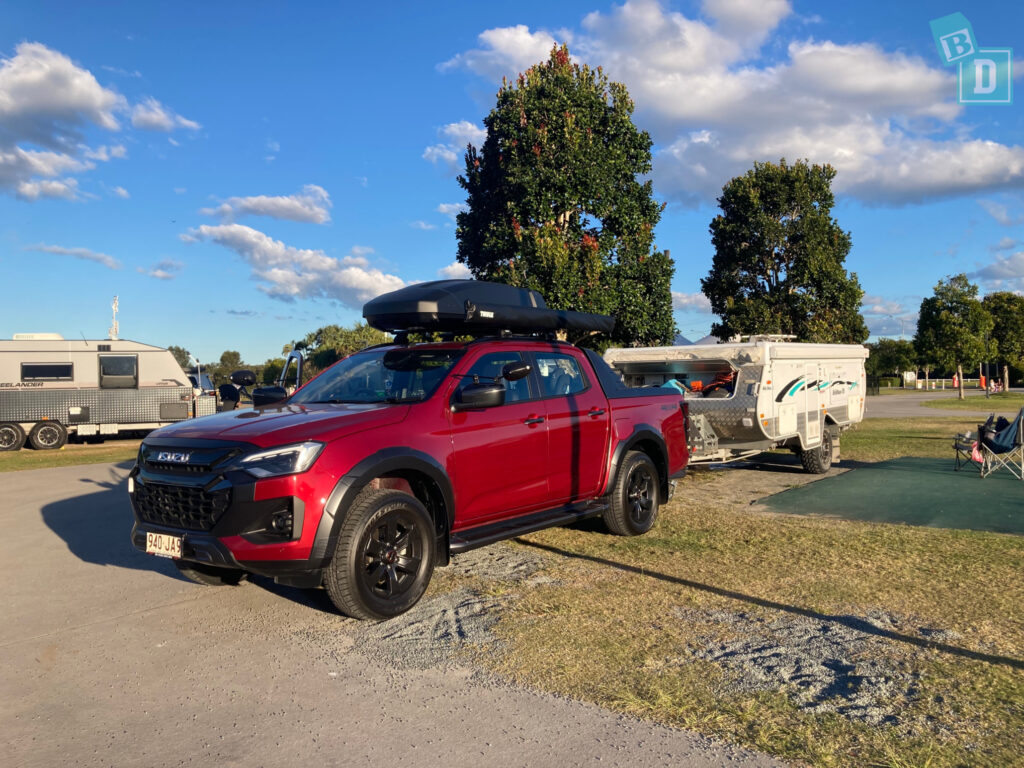 2024 ISUZU D-MAX X-Terrain towing