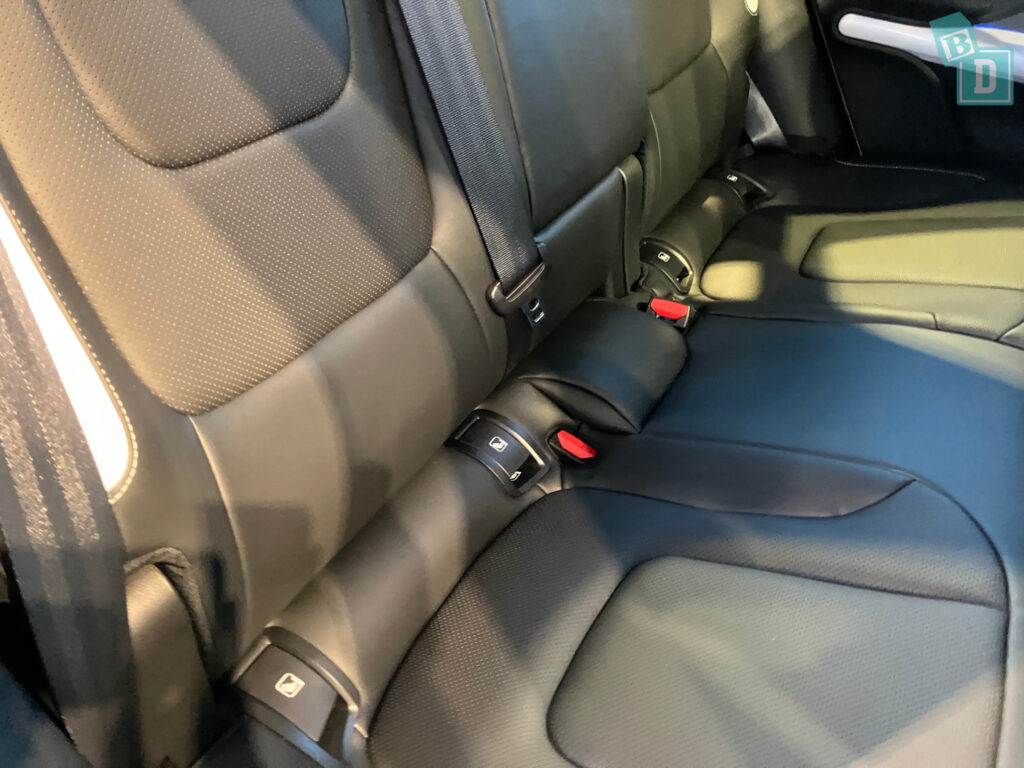 Smart #1 ISOFIX child seat anchors