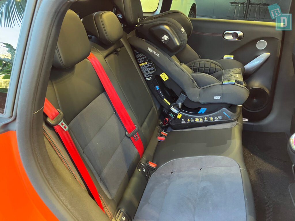 2024 SMART #3 with child seat installed