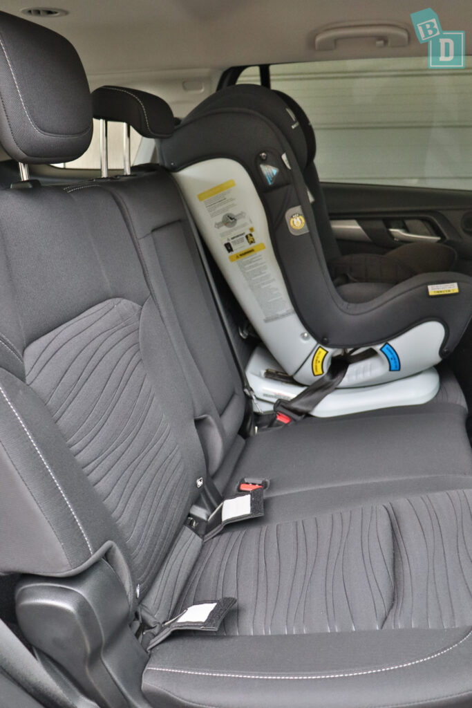 2024 Isuzu MU-X 1.9L LS-M 4X4 ISOFIX child seat anchorages in the second row
