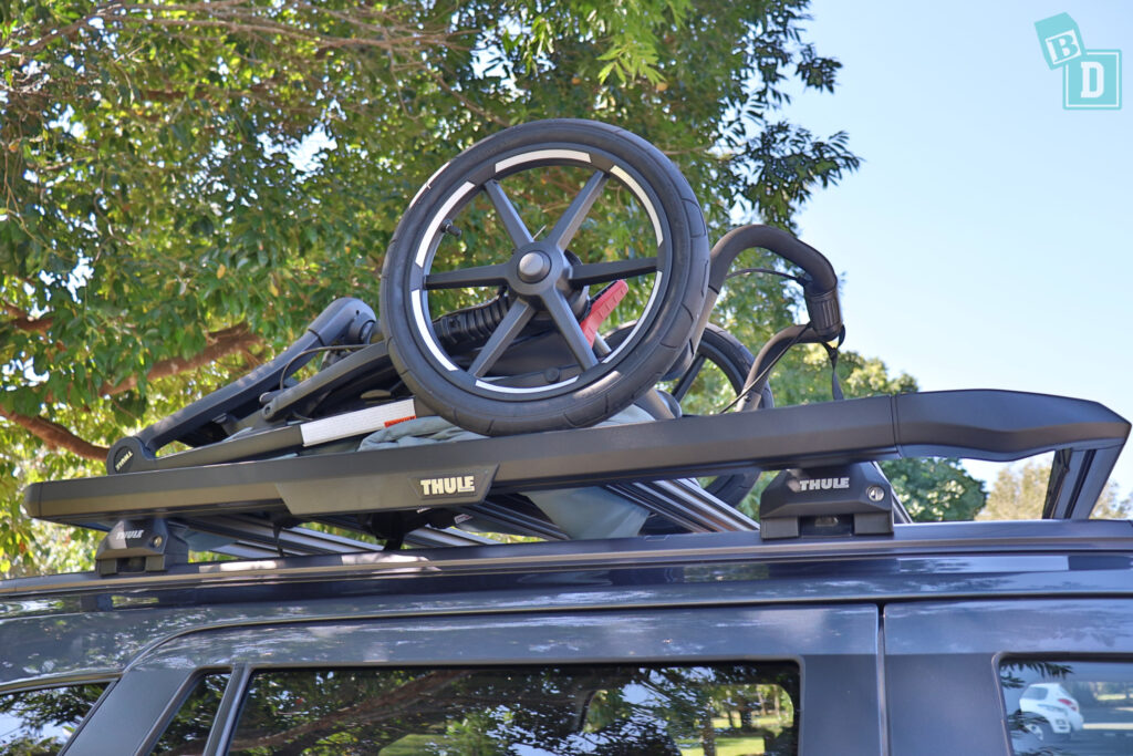 2024 Isuzu MU-X 1.9L LS-M 4X4 with Thule Caprock roof platform